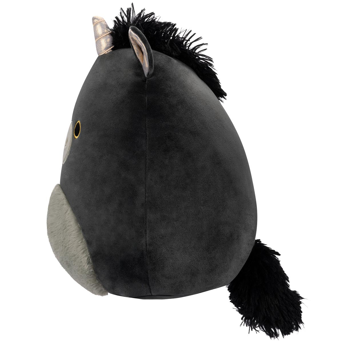 12-Inch Nicolita the Black and Gold Unicorn - Image 3